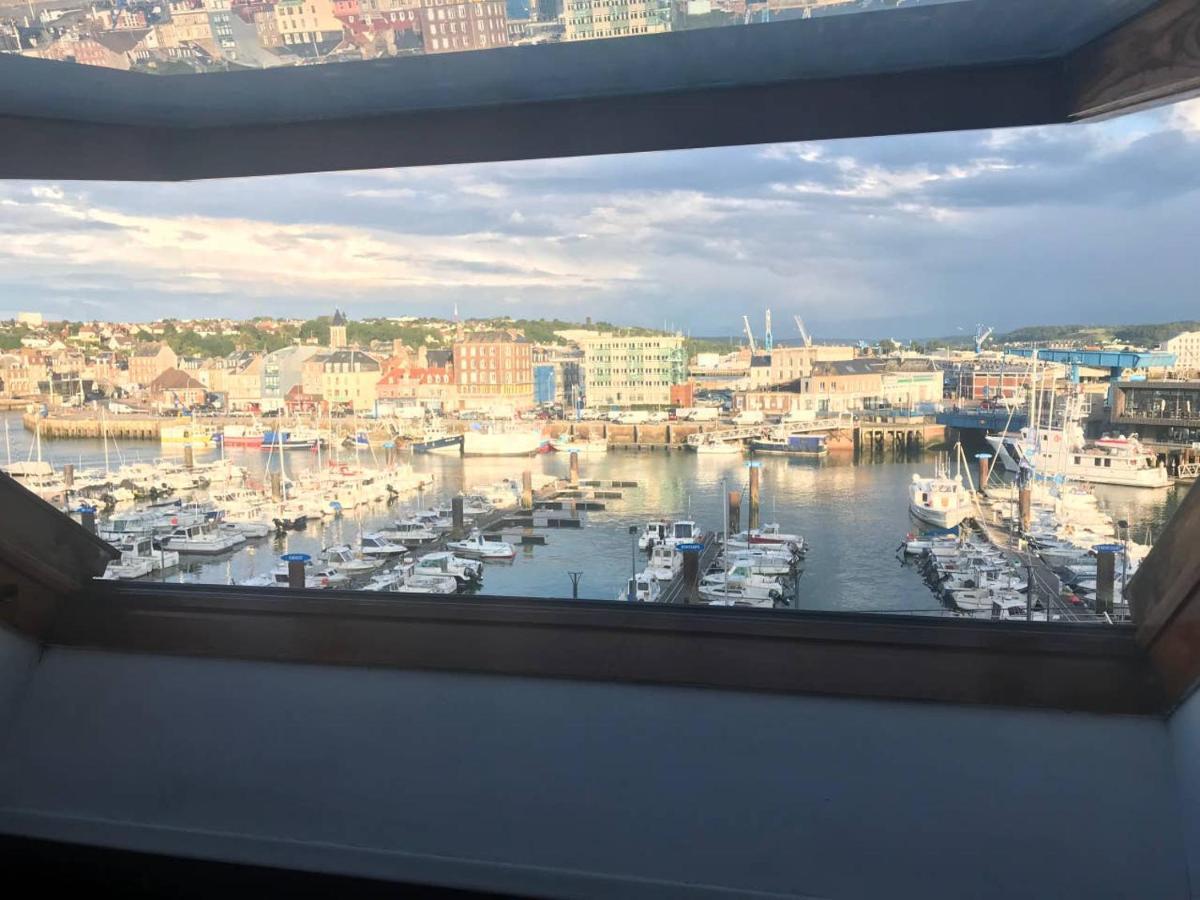 Duplex Avec Vue Sur Le Port De Plaisance Apartment Dieppe Exterior foto