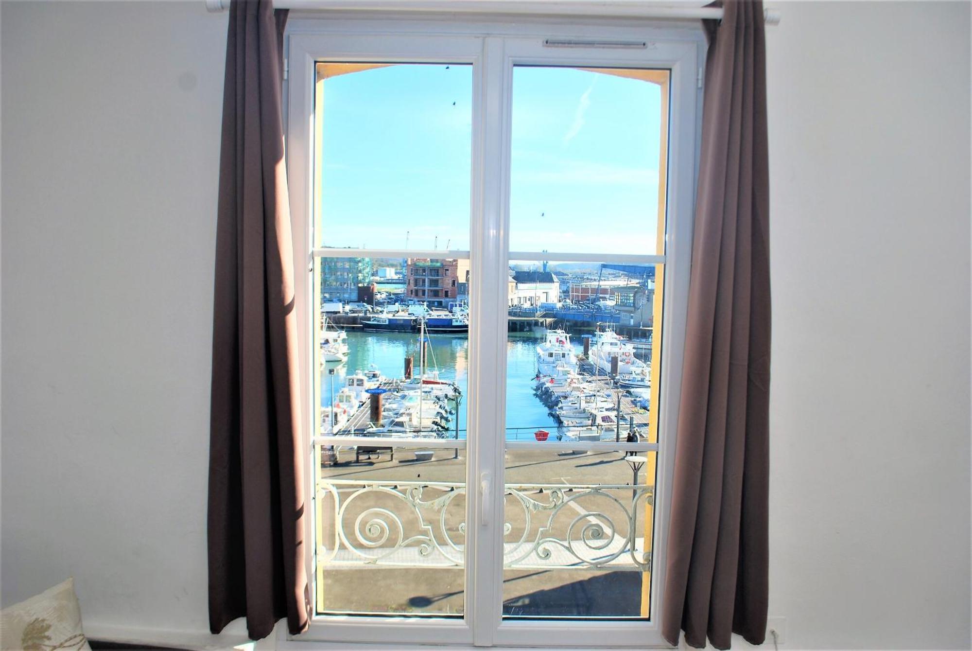 Duplex Avec Vue Sur Le Port De Plaisance Apartment Dieppe Exterior foto